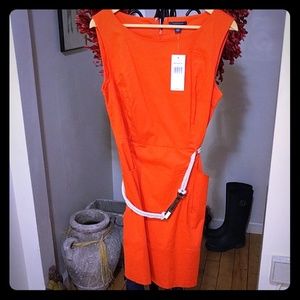 Sleeveless shift dress